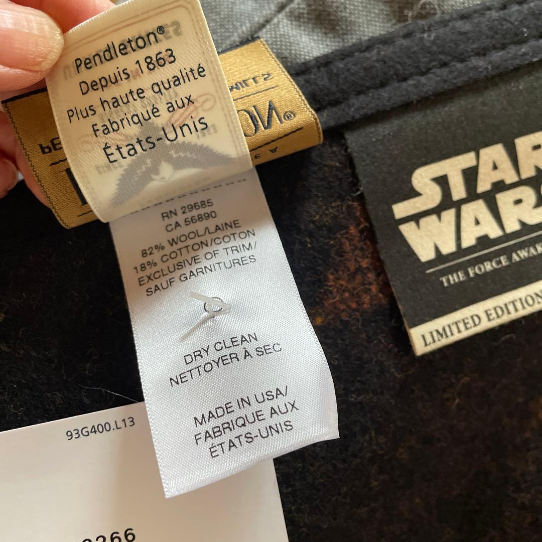 スターウオーズ　ペンドルトン　ブランケット　フォースの覚醒　カイロ・レン