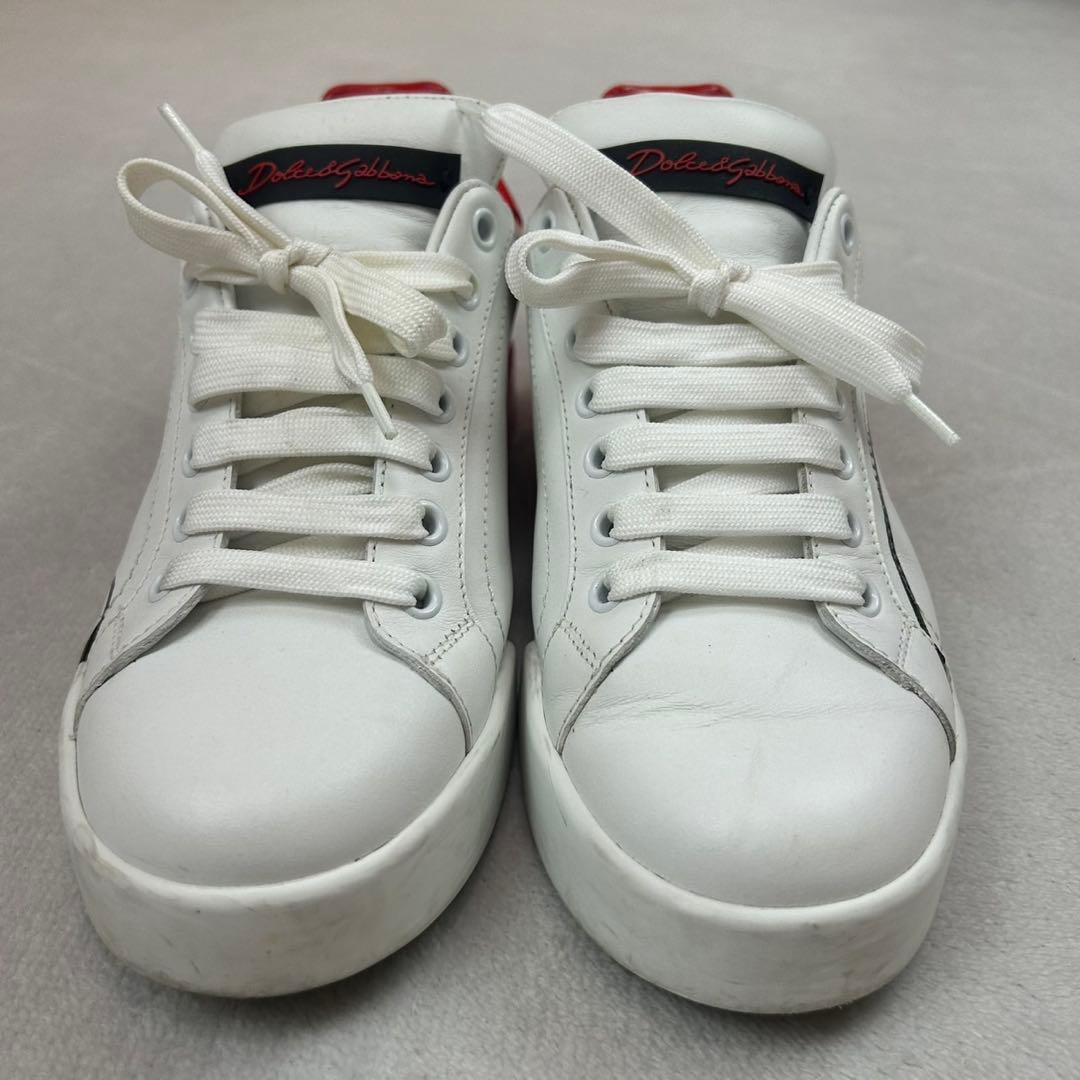 K631 美品 23.0cm ドルチェアンドガッバーナ スニーカー レディース