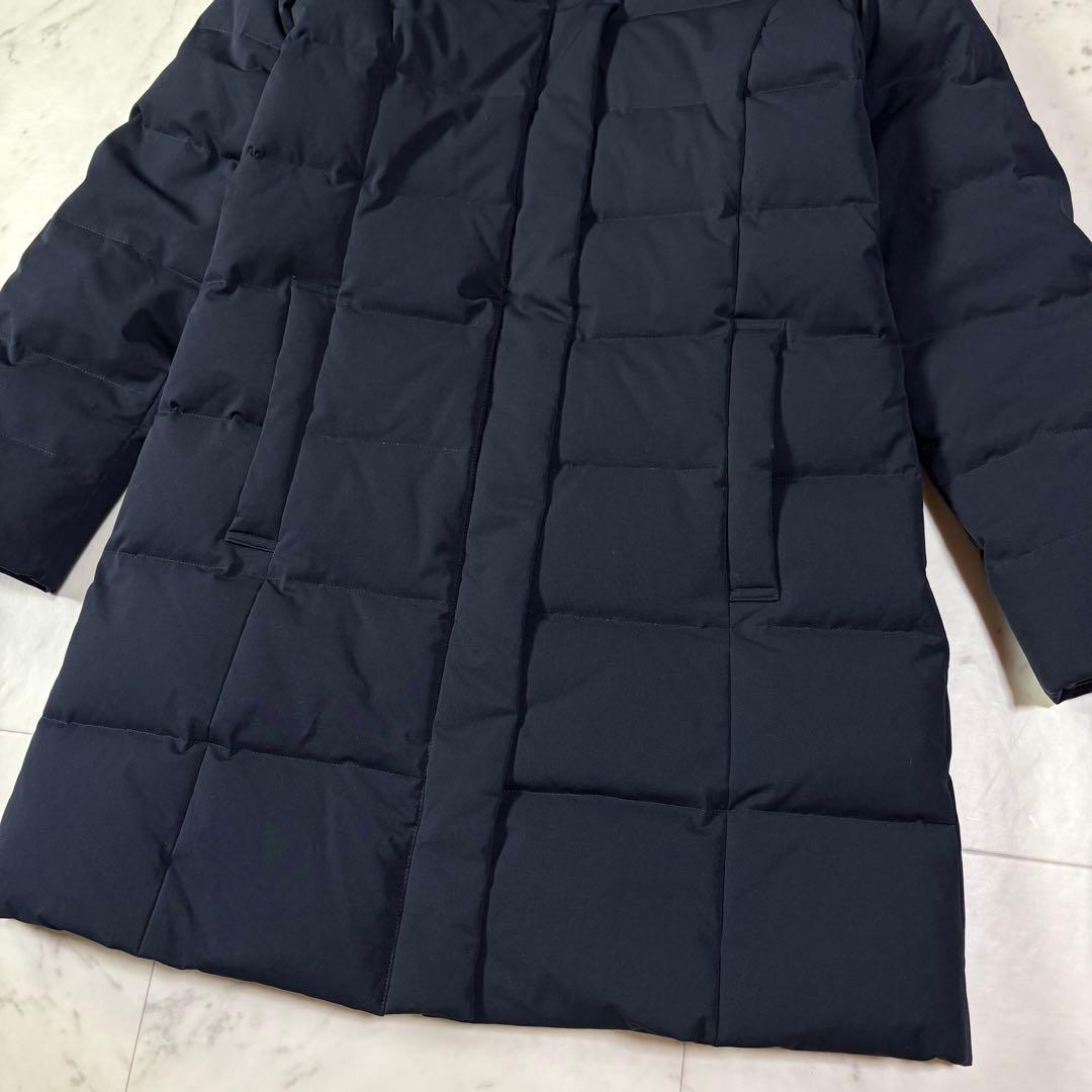 人気】デミルクスビームス FOXファーフードダウンコート ネイビー 36