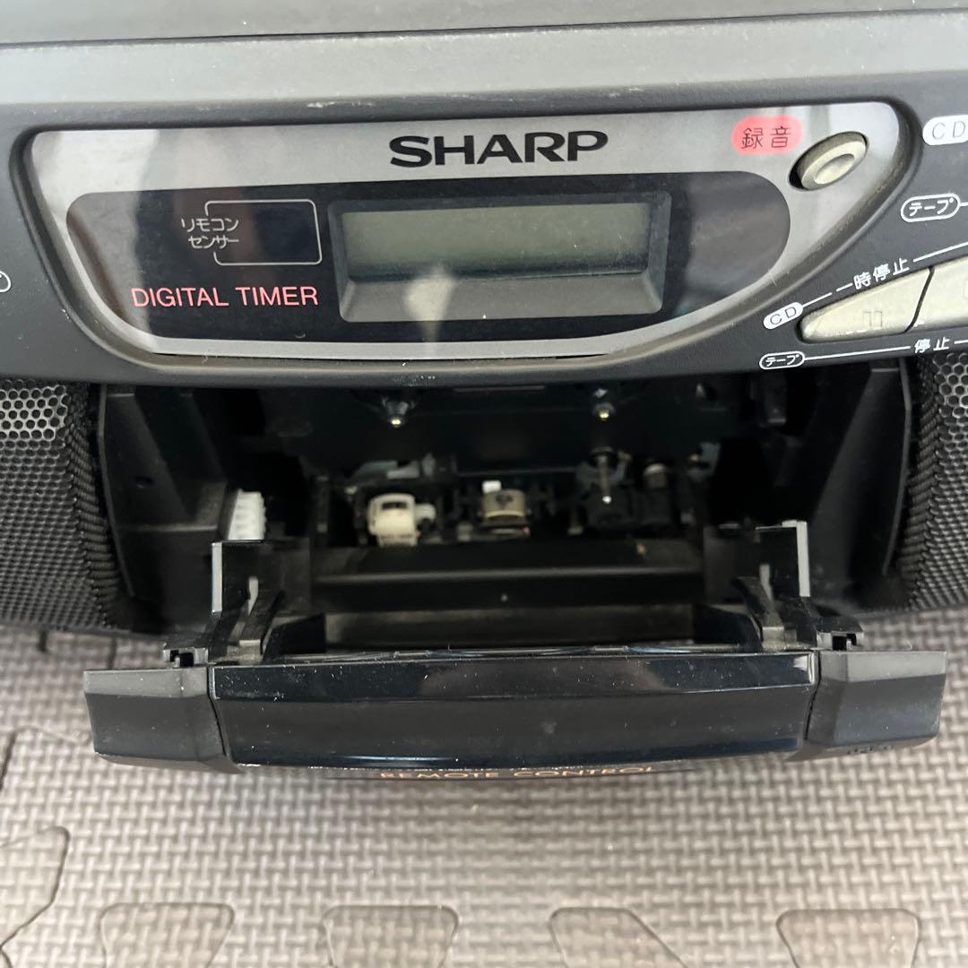 SHARP CDラジカセ QT-K3 - メルカリ