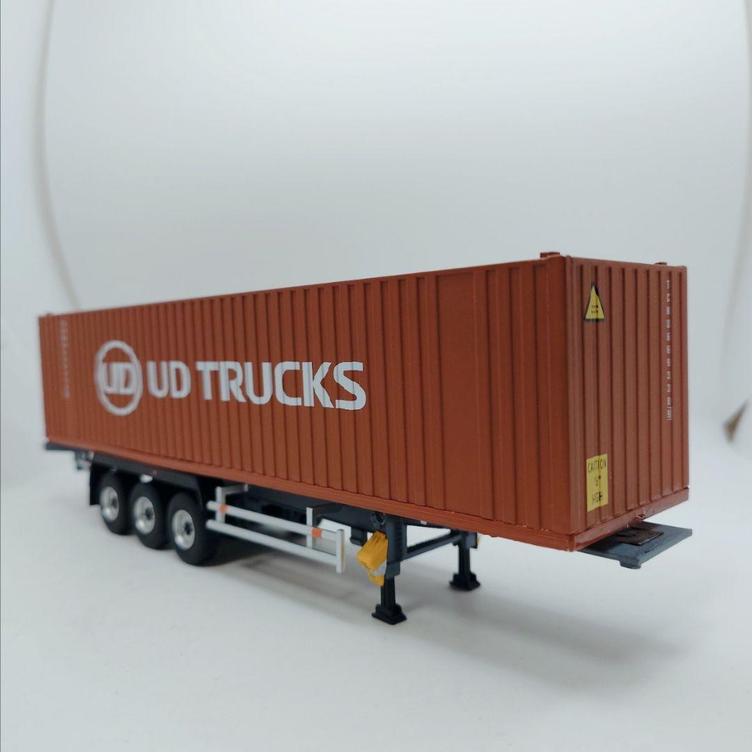 UD TRUCKS クオン 1/43 ミニカー コンテナ付き 非売品 - メルカリ