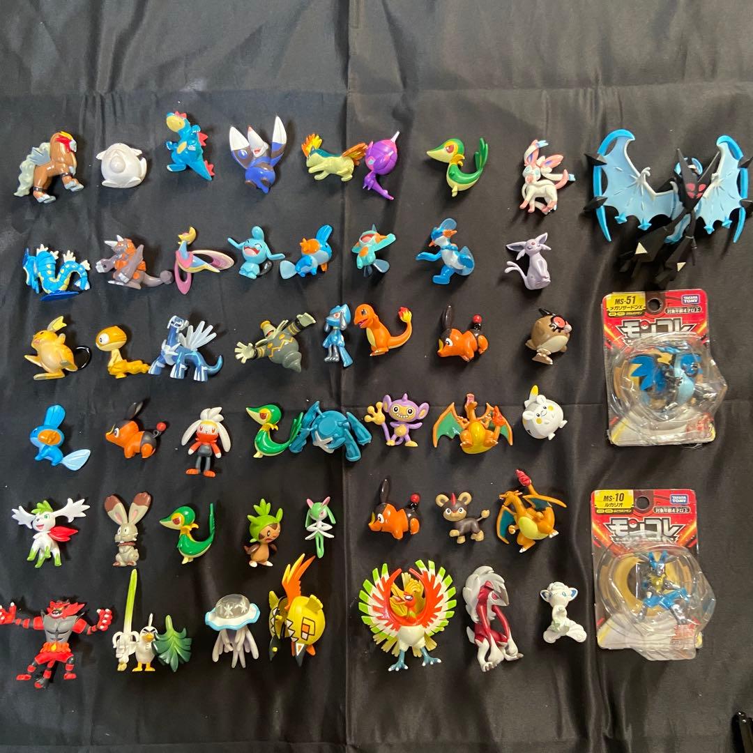 ポケモン フィギュア モンコレ まとめ売り 50個セット - メルカリ