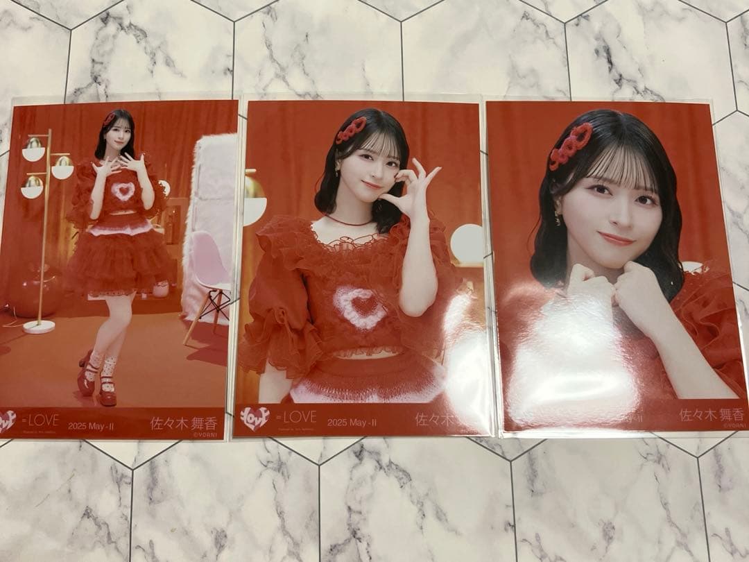 イコラブ 生写真コンプ 佐々木舞香 とくべチュ、して歌唱衣装 - メルカリ