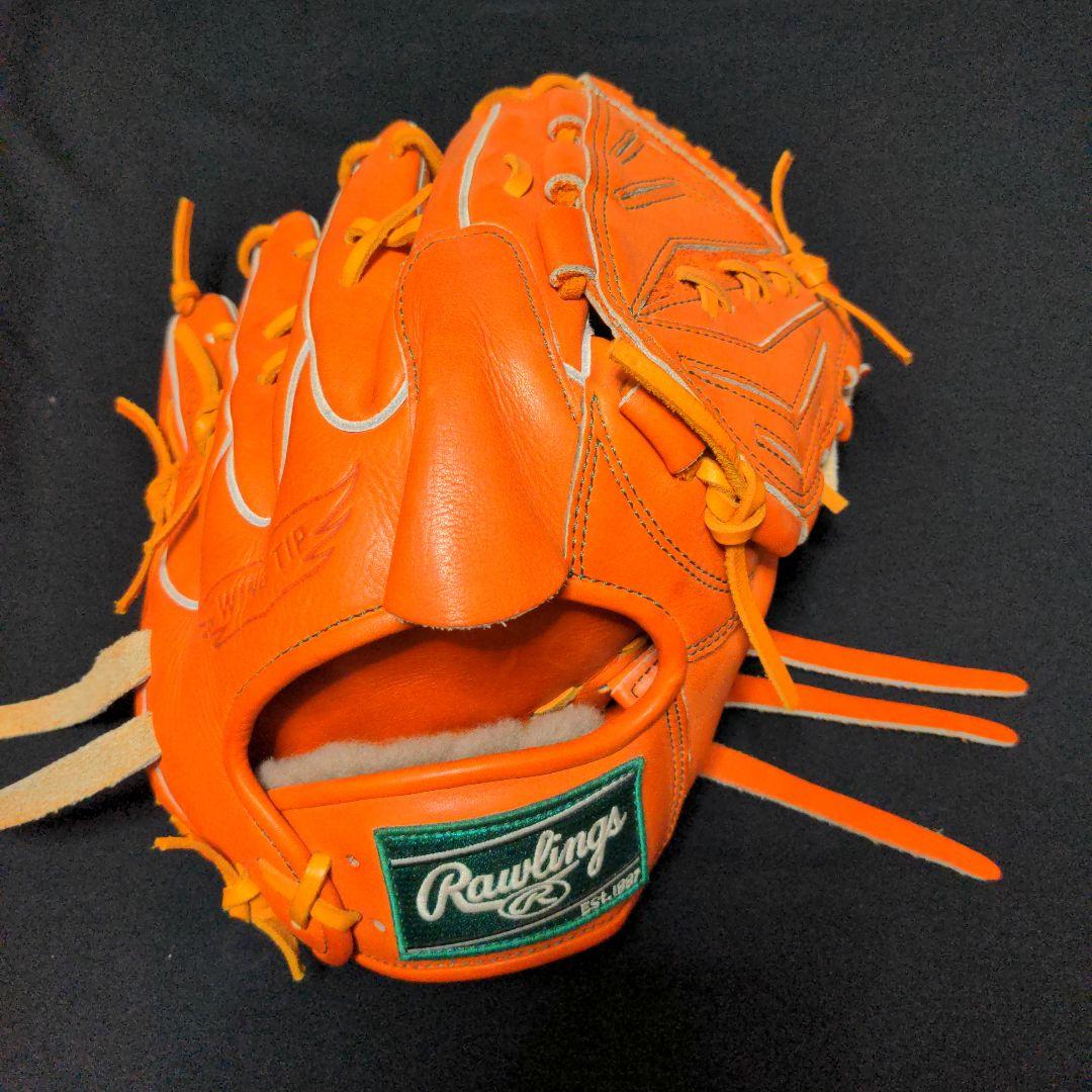 【未使用品】ローリングス硬式用グローブHOW PREMIUM投手用カラーオレンジ 硬式 HOH® PREMIUM [内野手用] サイズ 11.5 | グラブ | PRODUCTS