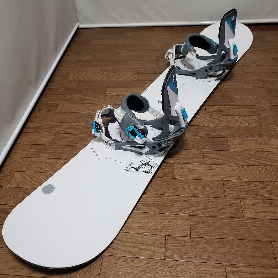 NOVEMBER Artist SALOMON 150cm スノーボードセット - メルカリ