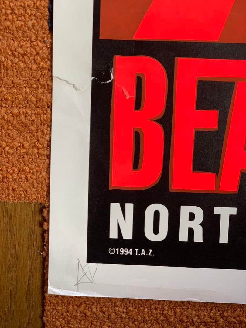 激レア超希少！TAZ BEASTIE BOYS ポスター - メルカリ