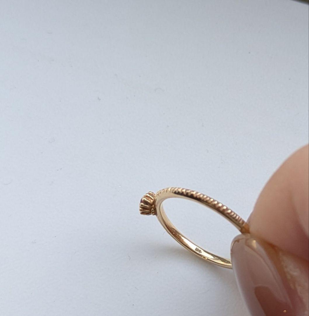 NOJESS リング ゴールド 3号 ルビー - メルカリ