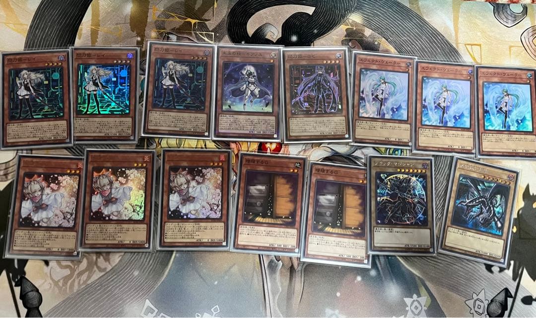 遊戯王　閃刀姫ドラグーン　デッキ　スリーブ付き