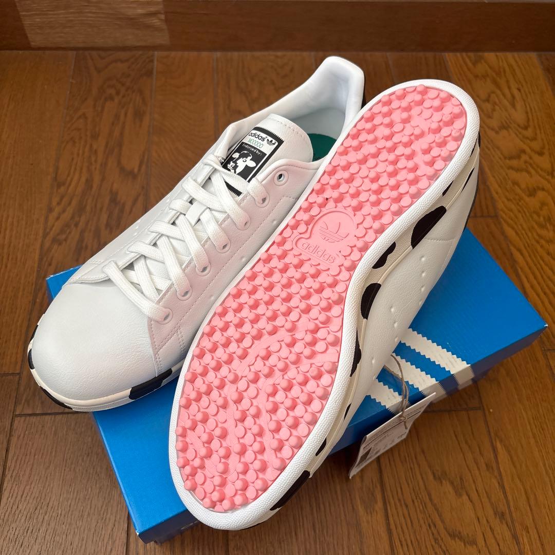 新品 限定 アディダス Adidas スタンスミス ゴルフシューズ 牛柄