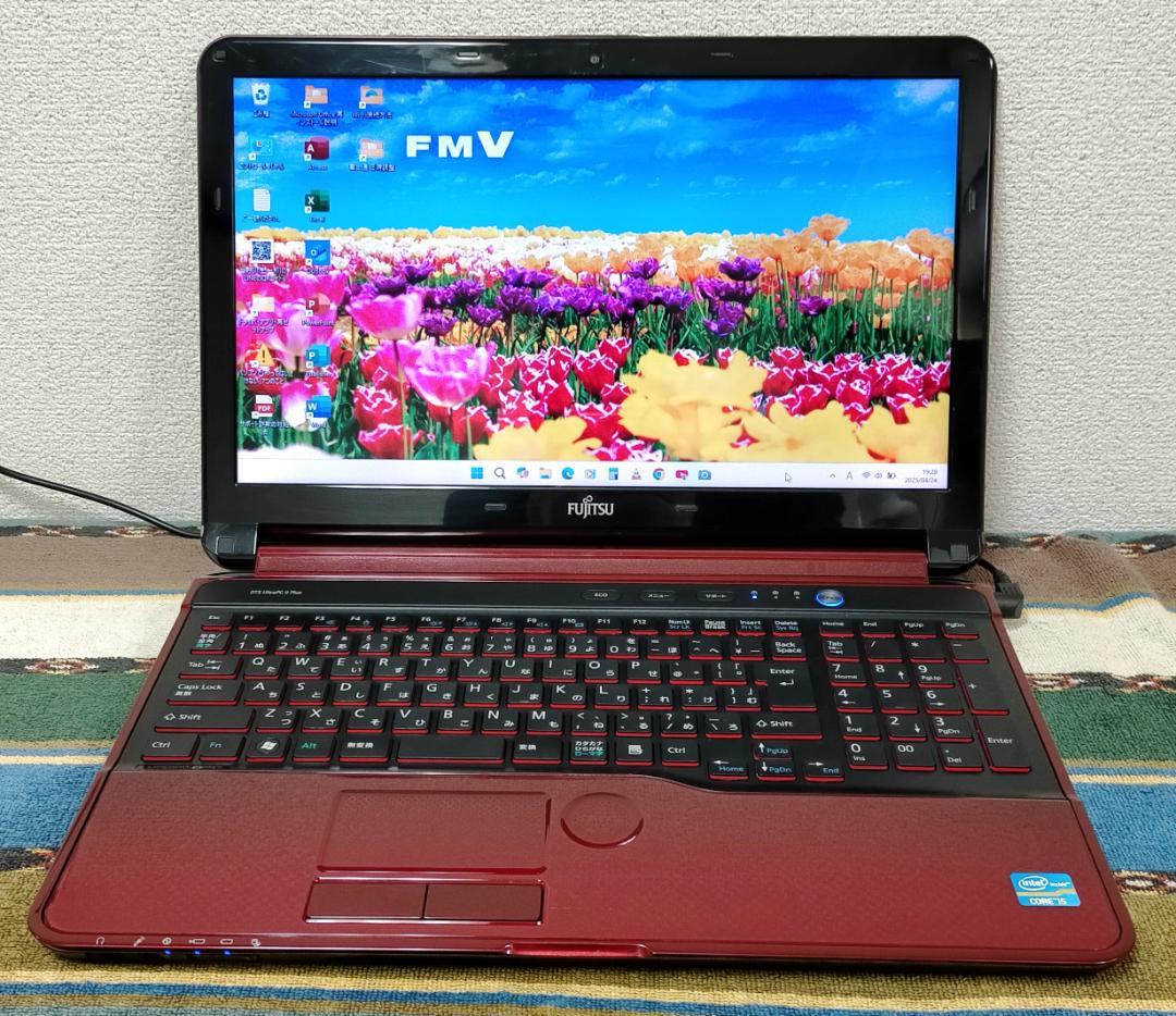 【SALE】格安 整備済み LIFEBOOK AH54/H レッド e18