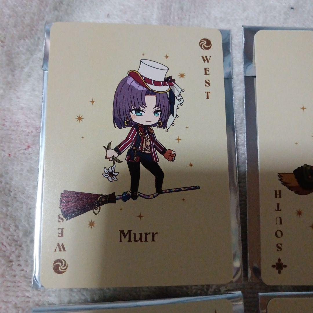 新品、未使用。魔法使いの約束 トランプ風イラストカード 4枚セット