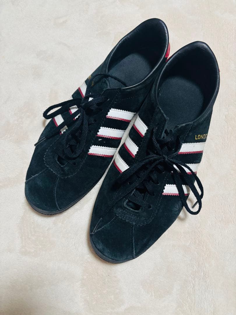 adidas London '96 黒 スニーカー adidas LONDON 96 