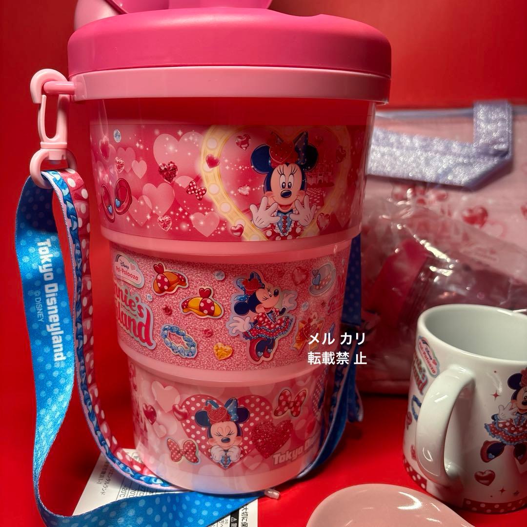 【未使用】ミニーのファンダーランド スーベニア６種　ディズニーパルパルーザ