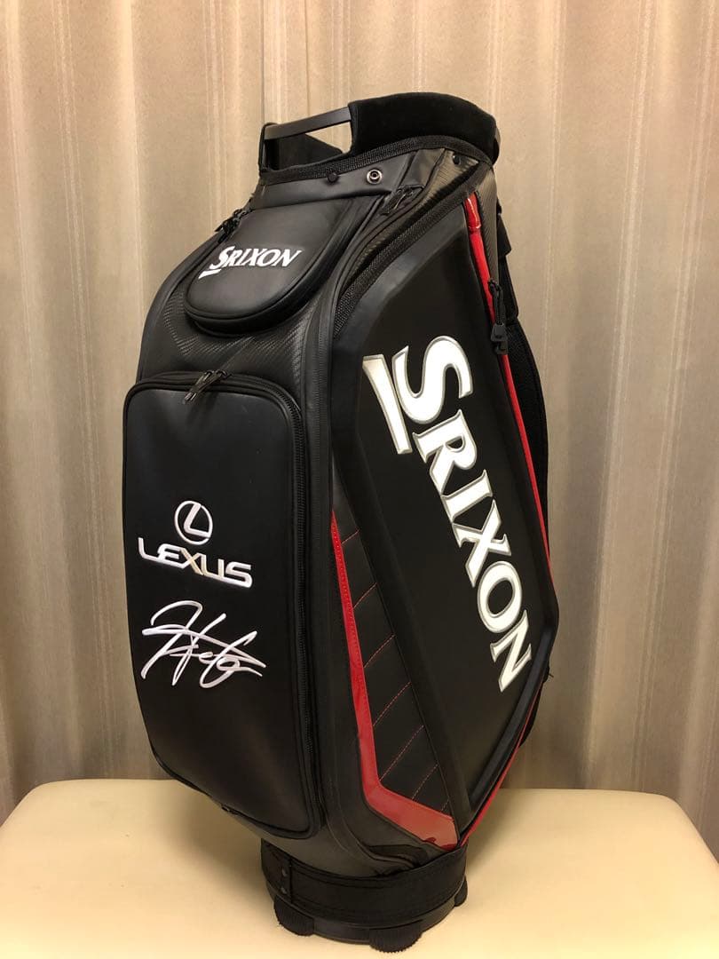 ナマムギ　Srixon ゴルフバッグ レクサス 松山英樹モデル ダンロップ契約選手が使用する「スリクソン」キャディバッグを数量限定