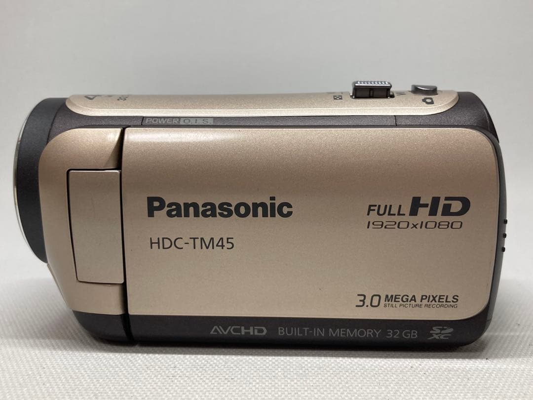 美品 Panasonic HDC-TM45 ビデオカメラ a01c238dd - メルカリ
