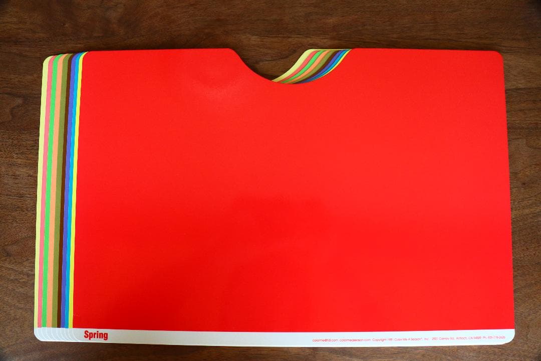 パーソナルカラー診断　パーフェクトカラー・チンボードカード【36色】 パーソナルカラー診断 パーフェクトカラー・チンボードカード【36色