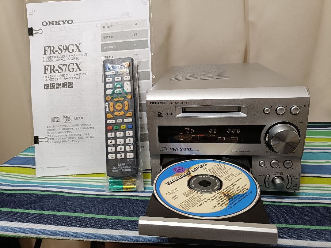 ONKYO FR-S7GX CD,MD,FM/AM 整備済完動品 リモコン付 - メルカリ