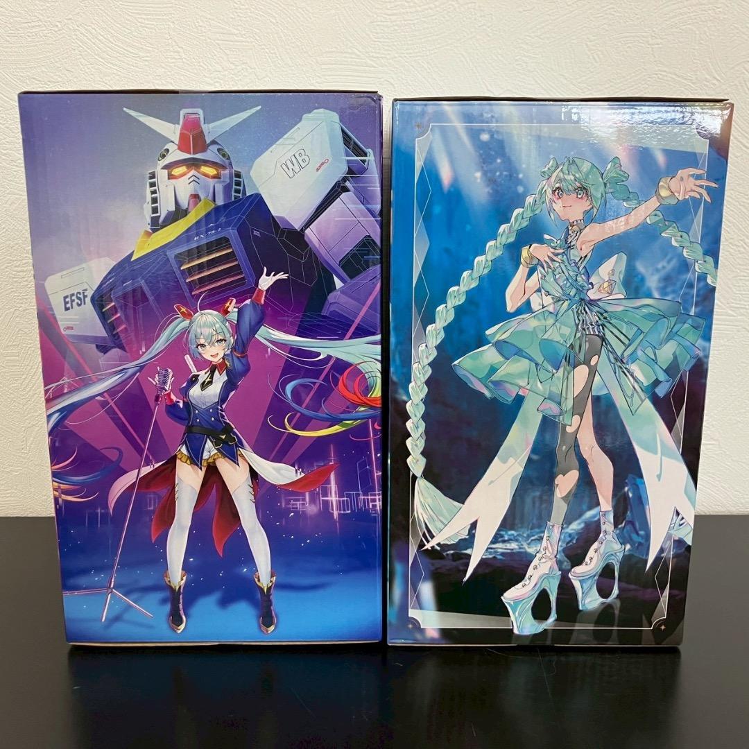 未開封品 初音ミク 45周年コラボ フィギュア クリアリュクス 2体セット