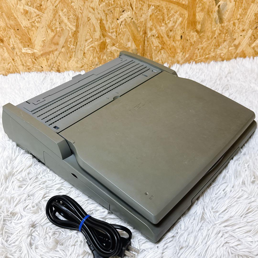 NEC カラー液晶 ワープロ JX-A500 文豪 通電、文字入力ok ジャンク