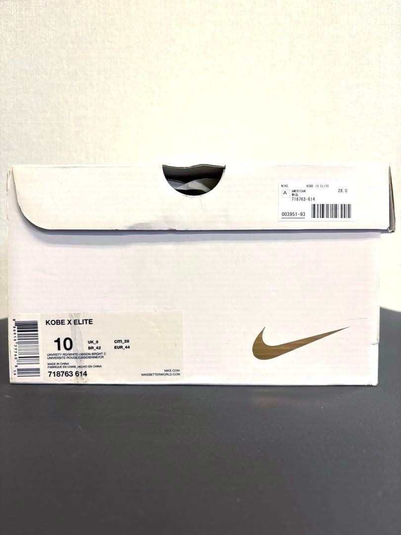 シューズ(男性用) NIKE KOBE X ELITE \"AMERICAN\" 28cm