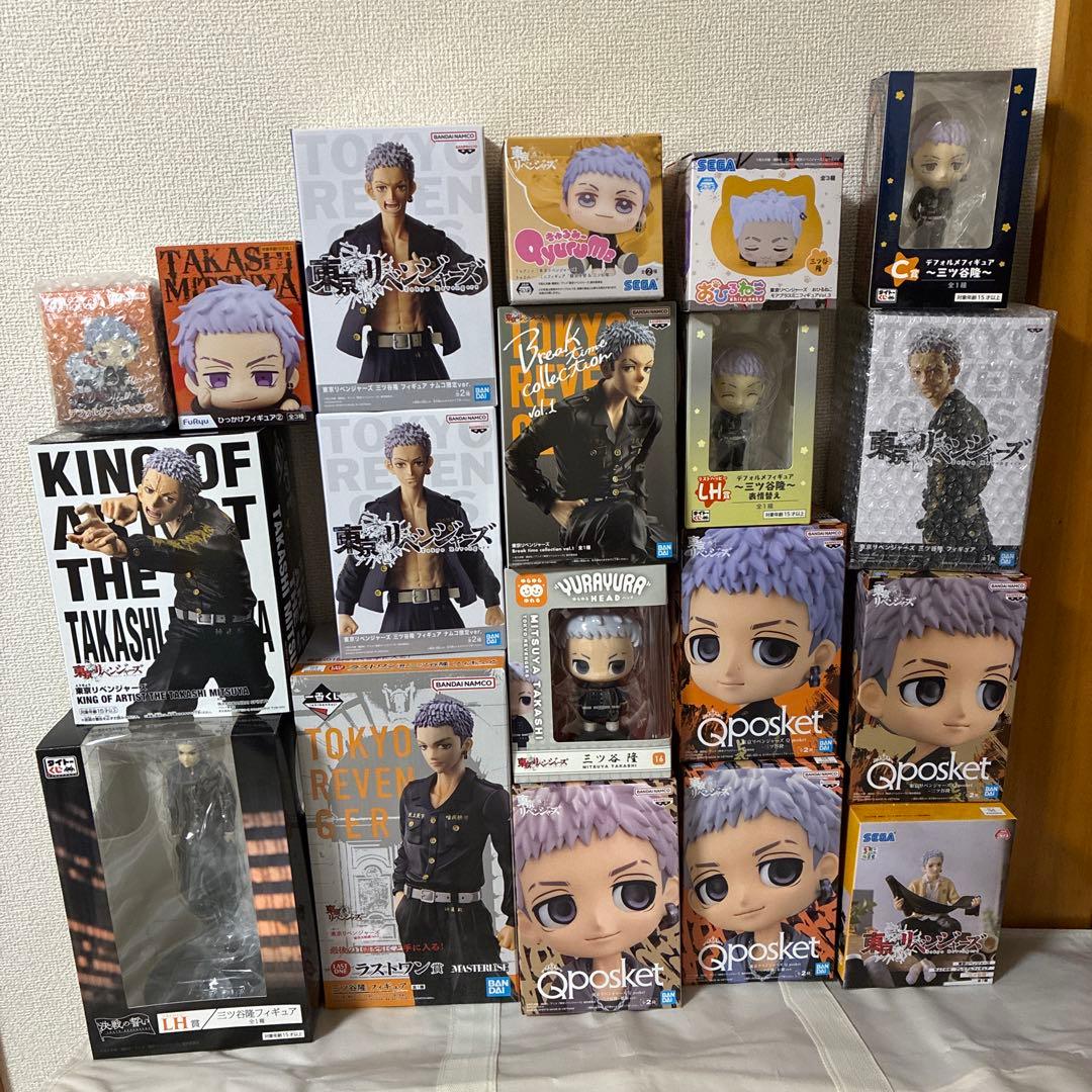 東京リベンジャーズ　東リベ　三ツ谷隆　フィギュア　一番くじ　プライズ　セット 東京リベンジャーズ』×ナムコキャンペーンが2月23日から開催！三ツ谷隆