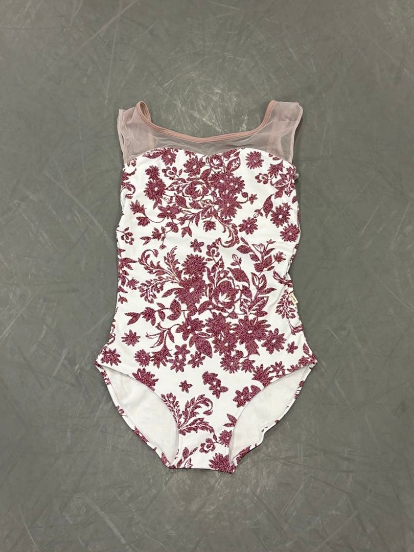 unoa ウノア 花柄レオタード MSサイズ