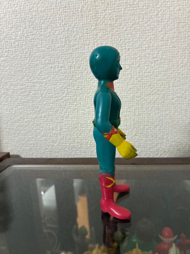 ダイヤモンドアイ　ポピー　ソフビ　当時物　特撮