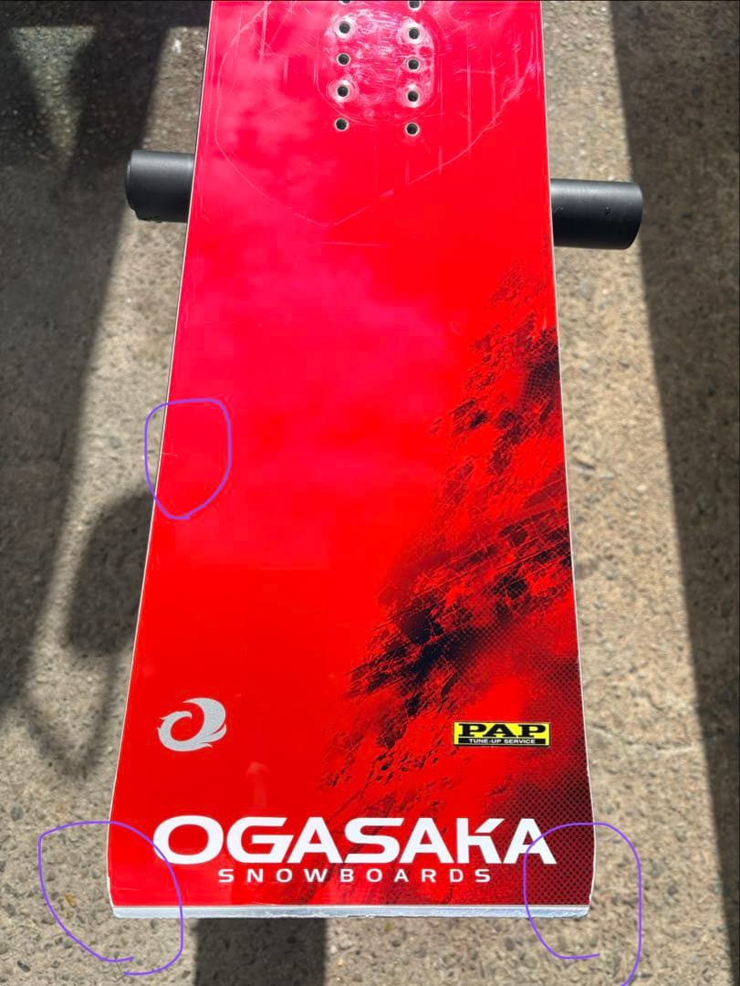 オガサカ ARMOR 157 19-20モデル｜使用少｜研磨済｜おまけ付き - メルカリ