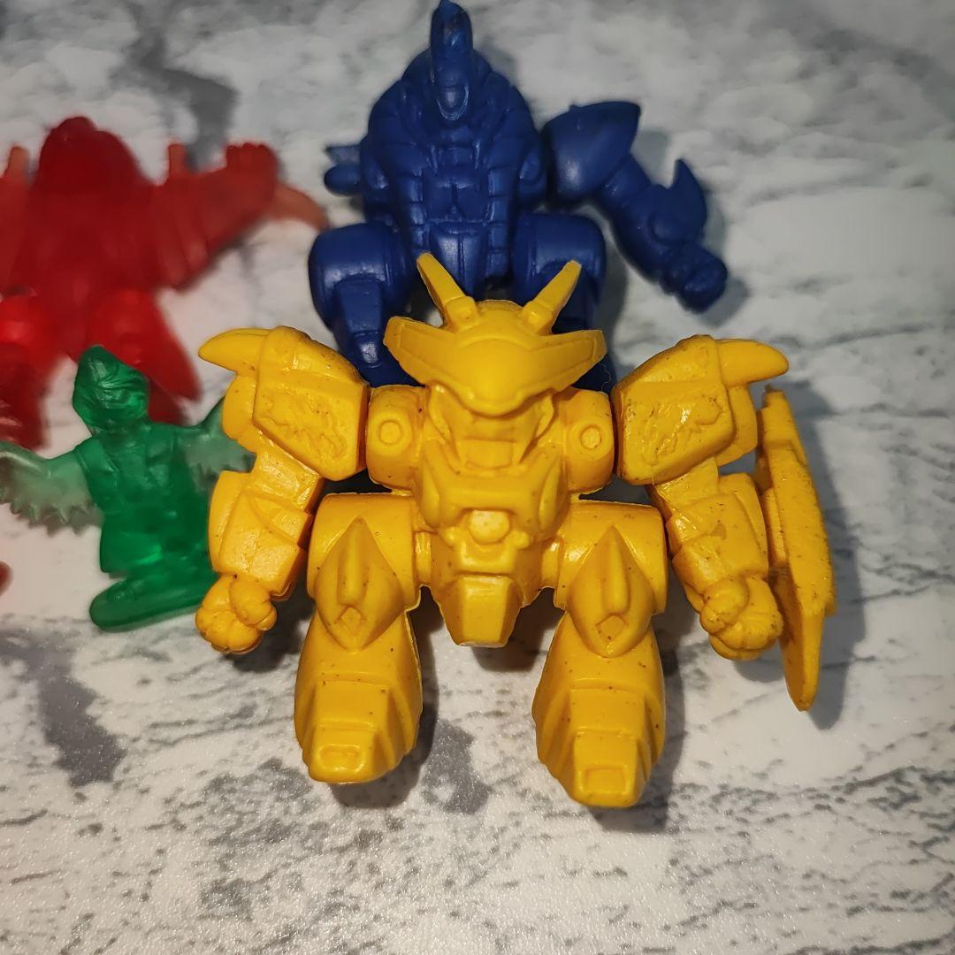 魔神英雄伝ワタル　龍王丸　消しゴム　フィギュア　空神丸&クラマ＆おまけ