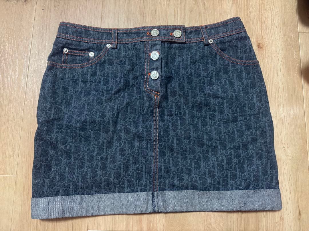 Dior デニムスカート サイズ44 US5 FR40 中古・古着通販】Christian Dior (クリスチャン ディオール) デニム