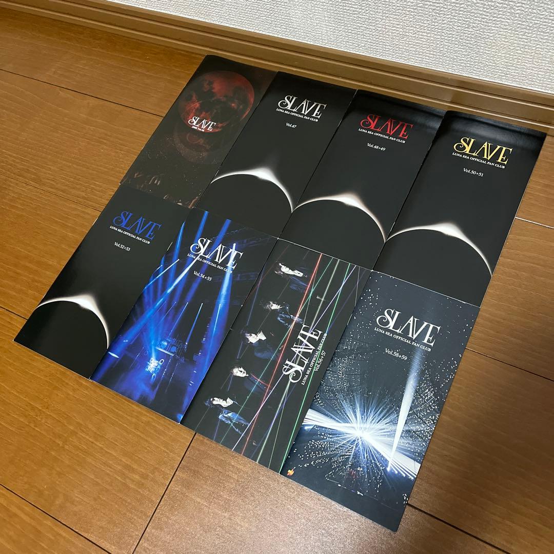 LUNA SEA SLAVE会報 33冊セット&etc.