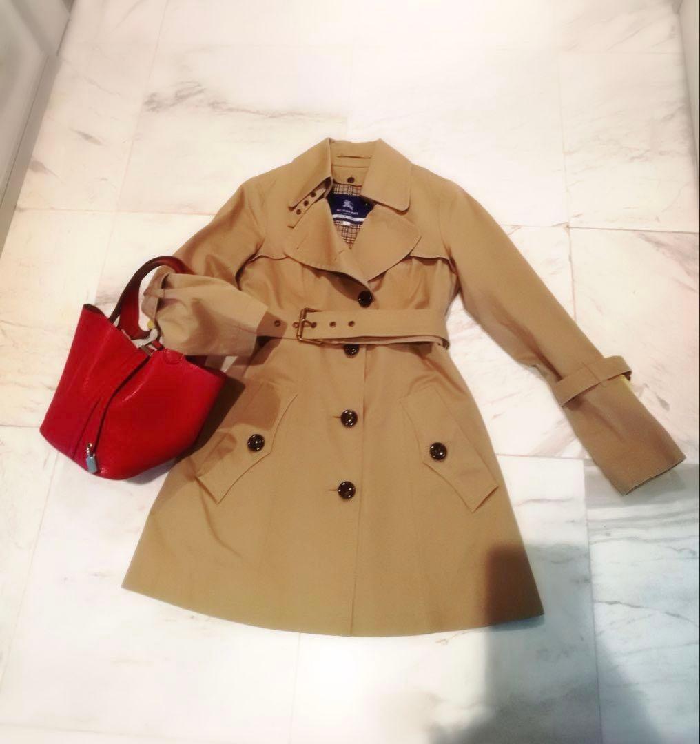 レア！三陽商会 バーバリー ブルーレーベル トレンチコート - メルカリ