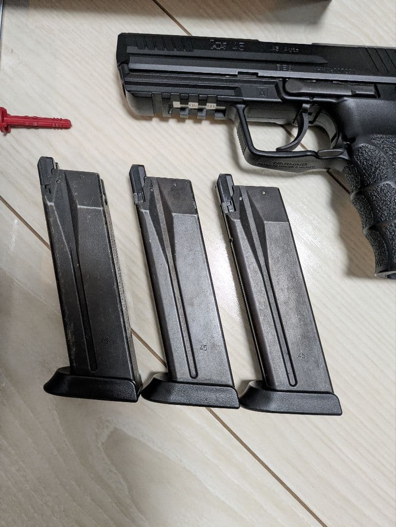 【フルセット】東京マルイ HK45 ガスブローバック 動作良好