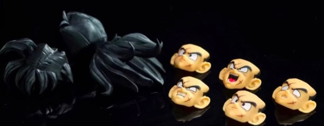 【ラスト1】S.H.Figuarts用 ヤムチャ ヘッドパーツ