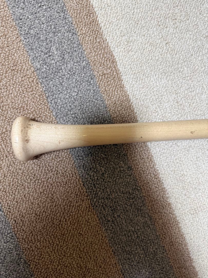 NPB 荒巻悠選手実使用　硬式木製バットミズノプロ