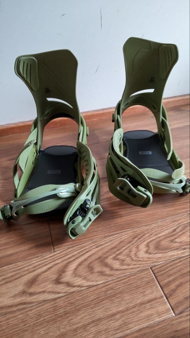 FLUX スノーボードビンディング オリーブグリーン Mサイズ green（グリーン） 25-26 フラックス ビンディング エックスエフ FLUX