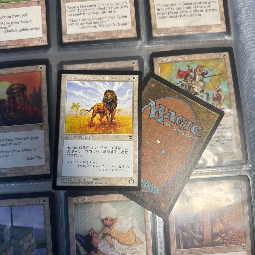 MagicThe Gathering Visions カード全集バインダーセット