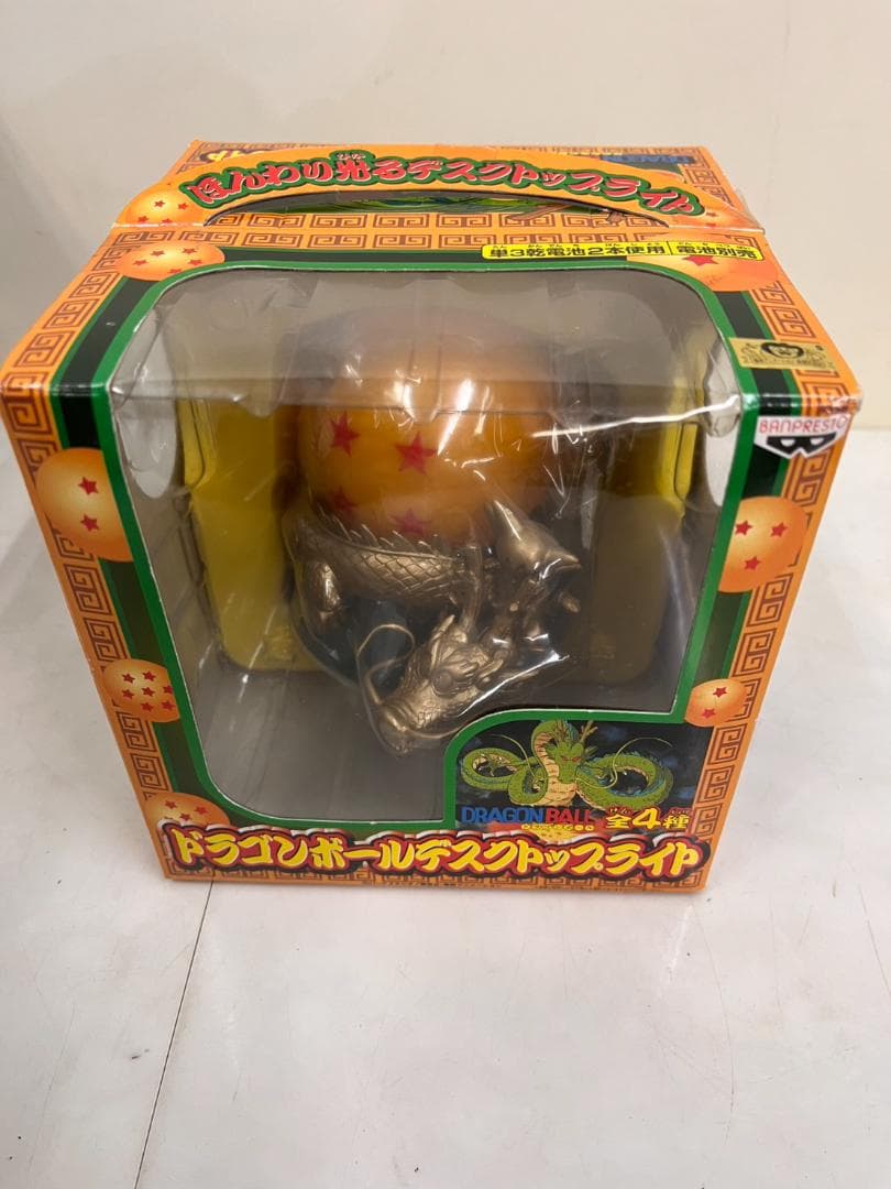 未使用 ドラゴンボール　ファンタスティックアーツ 4種セット + デスクライト