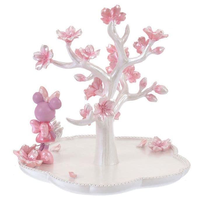桜　ミニー　アクセサリースタンド　ディズニー