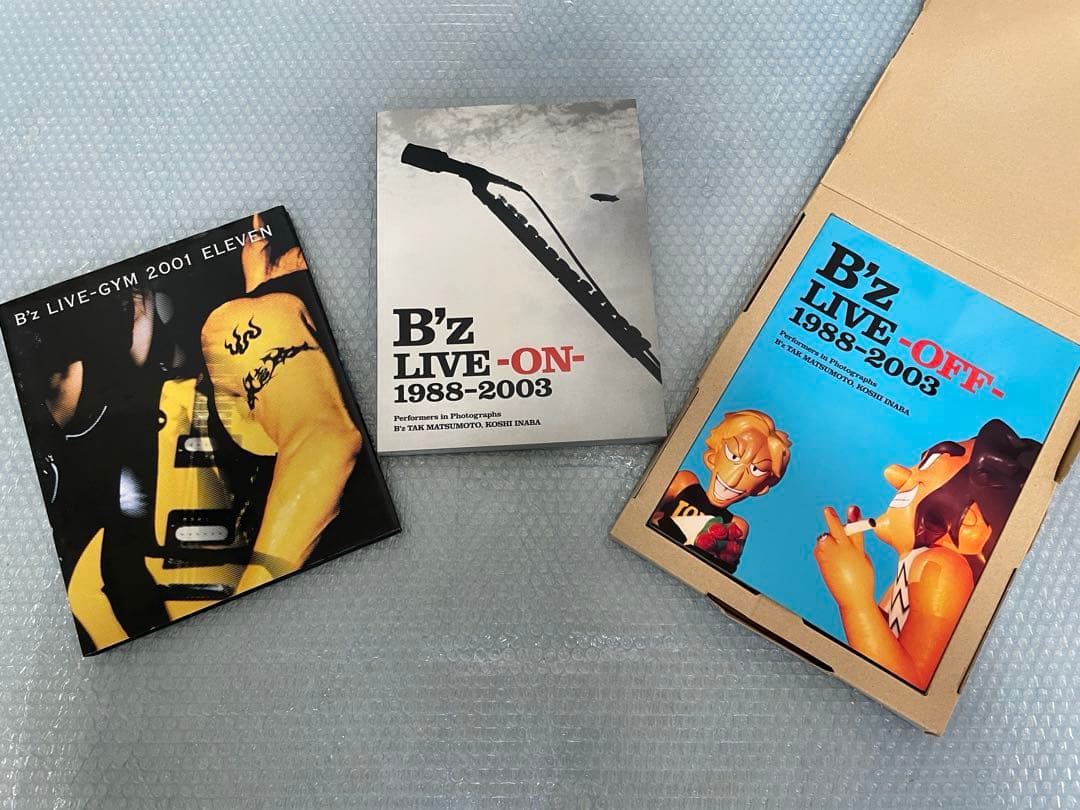 B'z ツアーパンフレットフォト、他ファンクラブアイテム　セット