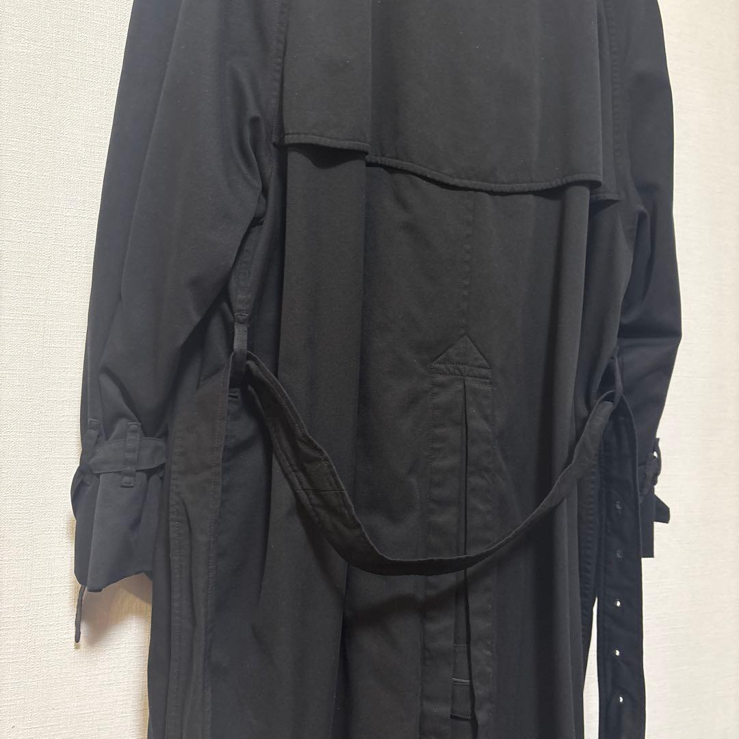 Burberryバーバリー × コムデギャルソン 黒トレンチコート - メルカリ