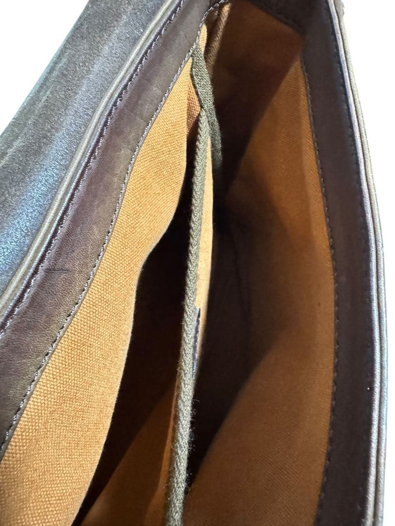 VASCO U.S.MAIL ブラウンレザー ポストマン メールバッグ