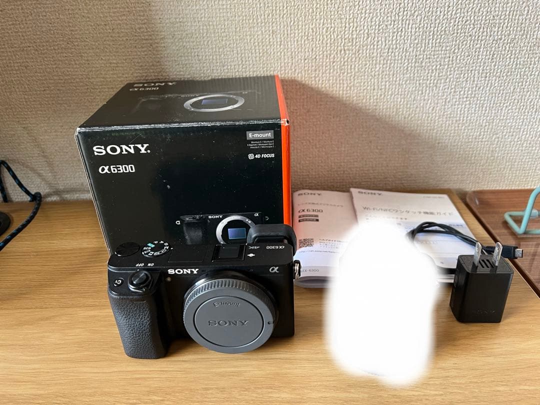 カメラ本体Sony α6300 シャッター回数約8000 - メルカリ