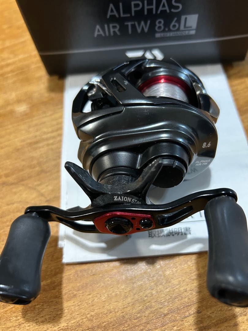 ダイワ　20アルファスAIR TW 8.6L 左　中古美品