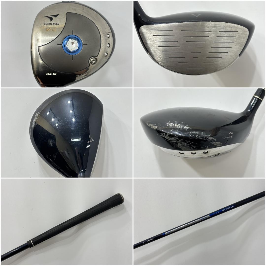 レフティ】メンズ左利き初心者 ツアーステージ ゴルフクラブセット W