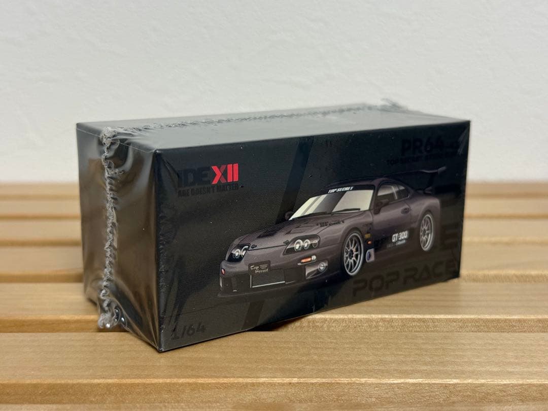 ミニカー POPRACE 1/64 Top secret GT300 supra