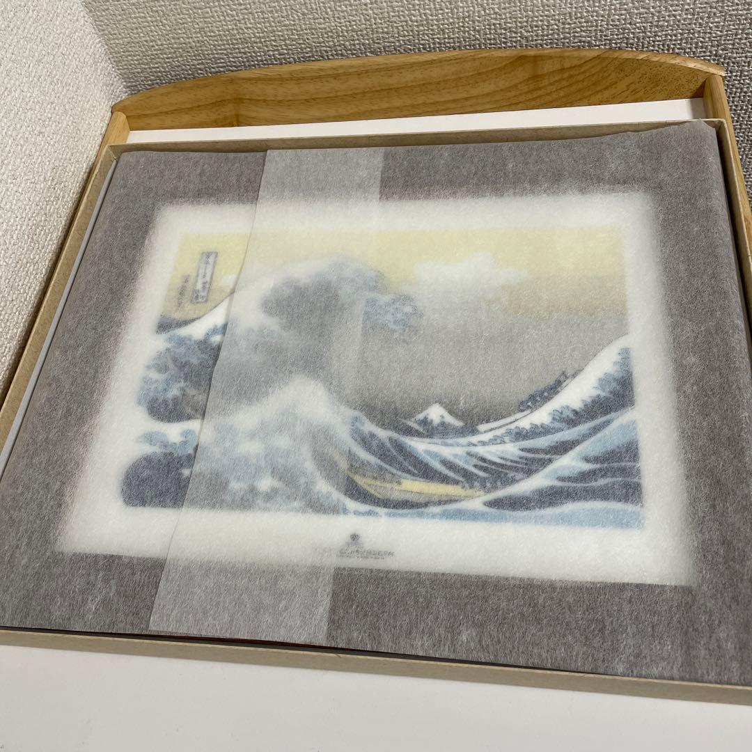 ◇100部限定◇神奈川沖浪裏◇葛飾北斎◇陶板画◇箱入り◇ - メルカリ