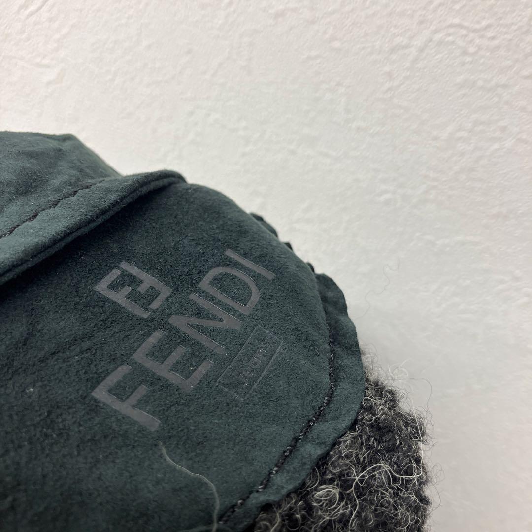 FENDI jeans ニットジャケット ニットコート レザー △1 - メルカリ