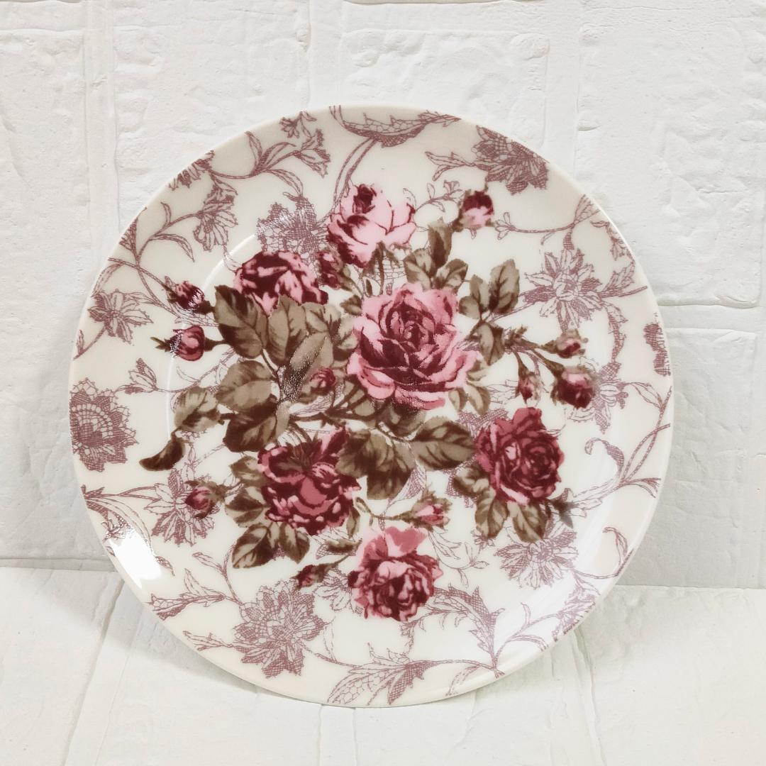 未使用☆L'EST ROSE レストローズ☆ノベルティセット カップ 皿 タオル