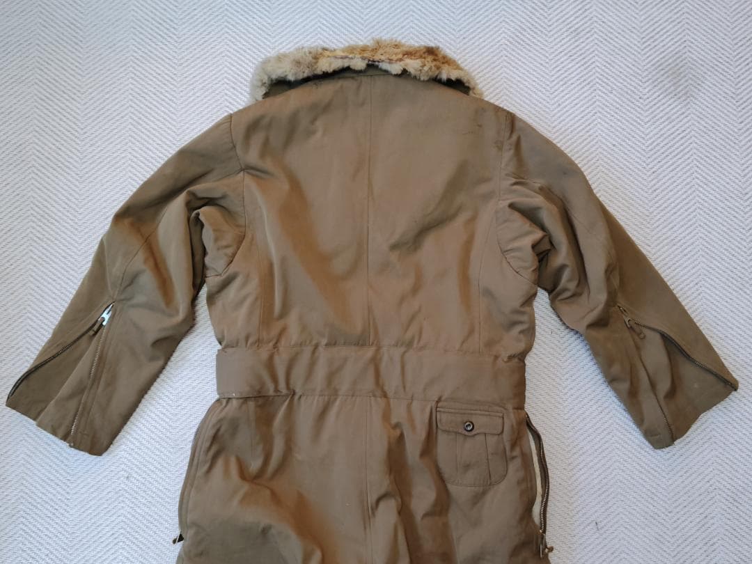 当時物】旧日本軍 陸軍航空隊 パイロット つなぎ 四號 昭和16年製